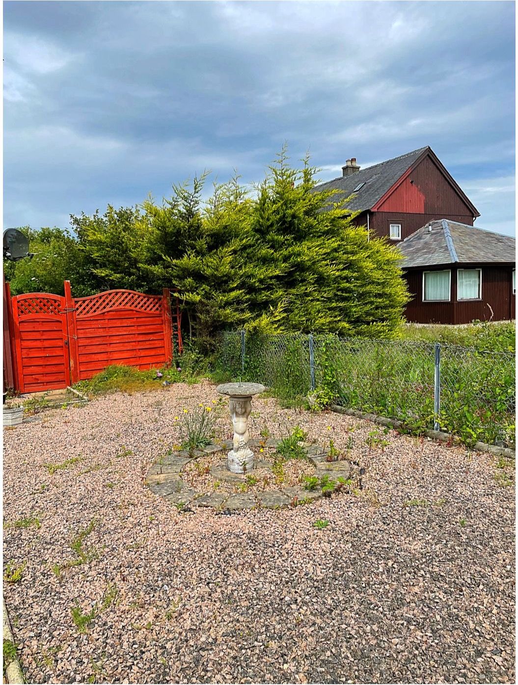 The garden and greenery